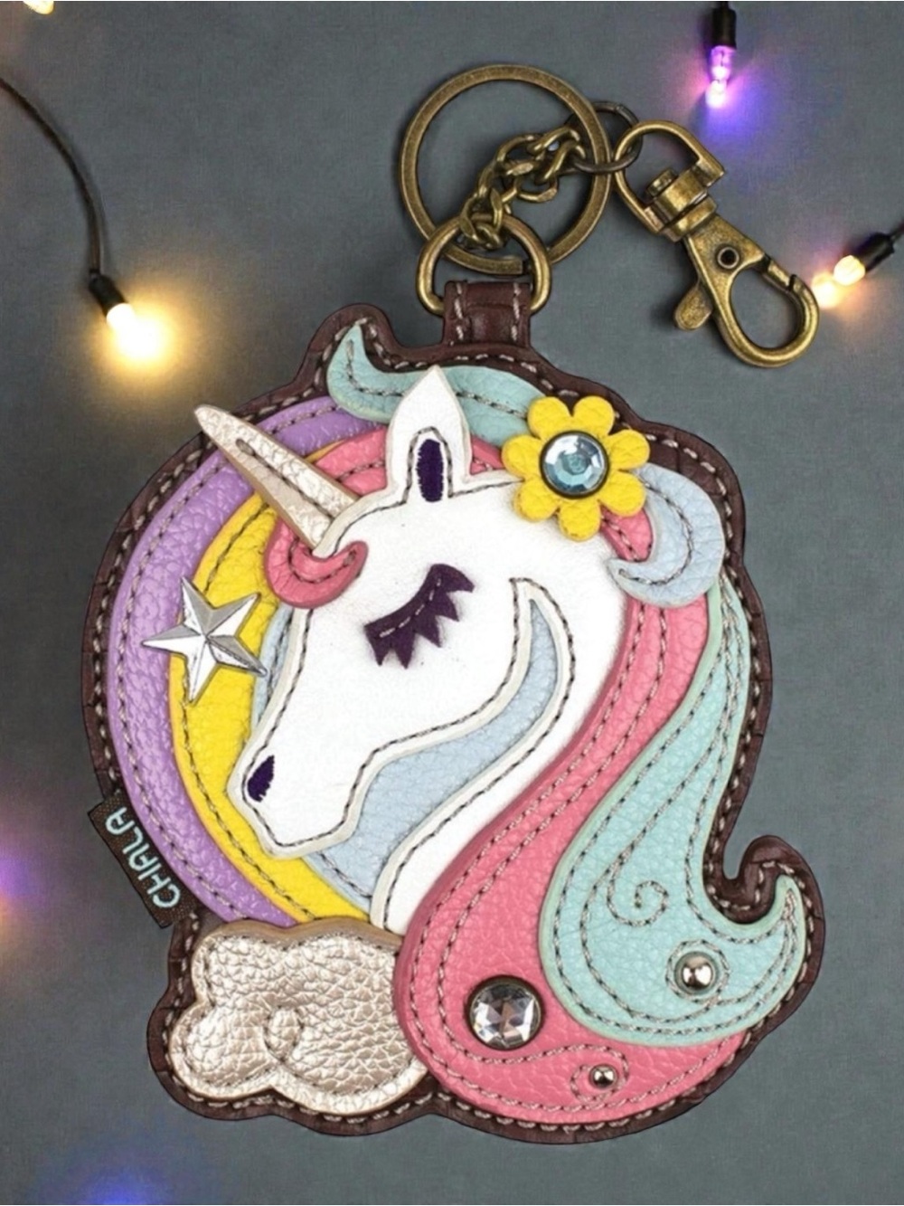 Chala Unicorn Bag Charm/Coin Purse - Picture 4 of 5